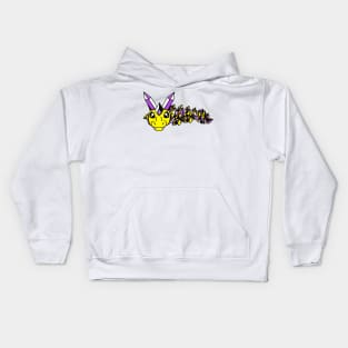 Nonbinary Pride Fidget Crystal Dragon Kids Hoodie